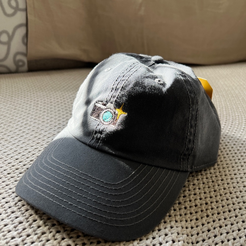 Dad Hat with Vintage Camera Embroidery